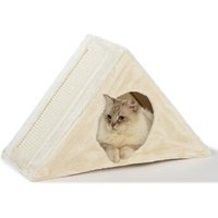 Rohrschneider ® Katzenpyramide Isa, mit Kratzfläche