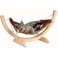 Rohrschneider ® Katzenhängematte Cat Relax, Katzenschlafplatz inkl. Gratis-Beigabe