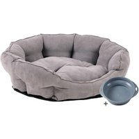 Rohrschneider ® Hundebett, Katzenkorb mit Gratis-Wassernapf