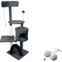 Rohrschneider ® Katzenbaum Lasai , mit Gratis-Spielball,