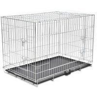 VidaXL Faltbarer Drahtkäfig Transportkäfig