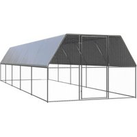VidaXL Outdoor Hühnerkäfig / Hühnerstall mit Komplettüberdachung 3 m, 1 m, 2 m