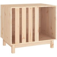 VidaXL Design Hundehütte aus Kiefernholz 70 cm, 50 cm, 62 cm