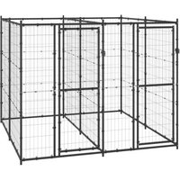 VidaXL Hundehütte 2,2 m, 2,2 m, 1,8 m