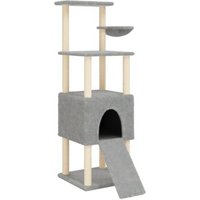 VidaXL Kratzbaum grau