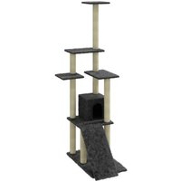 VidaXL Kratzbaum dunkelgrau