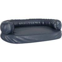 VidaXL Hundebett Ergonomisch Kunstleder blau L