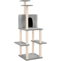 VidaXL Kratzbaum grau