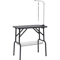 VidaXL Hundepflegetisch mit Korb 81 x 48,5 x 80 cm (L x B x H)