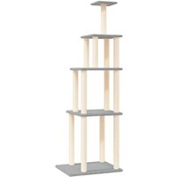 VidaXL Kratzbaum grau