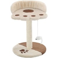 VidaXL Kratzbaum braun/ beige