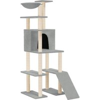 VidaXL Kratzbaum grau
