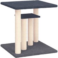VidaXL Kratzsäule dunkelgrau