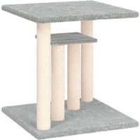 VidaXL Kratzsäule grau