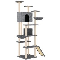 VidaXL Kratzbaum dunkelgrau