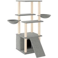 VidaXL Kratzbaum grau