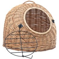 VidaXL Katzentransporter Braun 35 cm, 35 cm, 45 cm