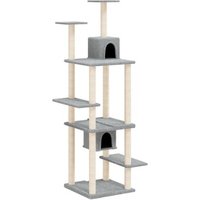 VidaXL Kratzbaum grau