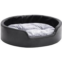 VidaXL Hundekörbchen mit Kissen hellgrau S