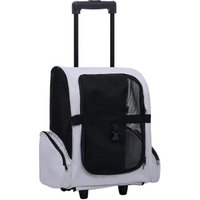 VidaXL Haustier Trolley grau