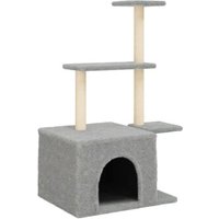 VidaXL Kratzbaum grau