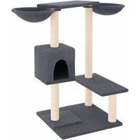 VidaXL Kratzbaum dunkelgrau