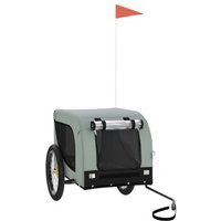 VidaXL Fahrradanhänger 133x69x73,5cm (L x B x H) grau