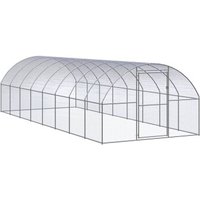 VidaXL Hühnerstall ohne Dach 3 m, 8 m, 2 m