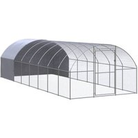 VidaXL Hühnerstall / Geflügelstall mit Dach 3 m, 8 m, 2 m