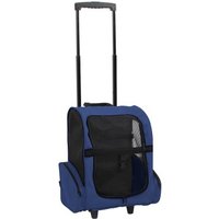 VidaXL Haustier Trolley blau