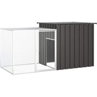 VidaXL Hühnerkäfig anthrazit