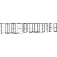 VidaXL Hundehütte 11 m, 2,2 m, 1,8 m