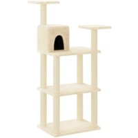 VidaXL Katzenbaum 119cm creme