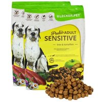 Lyra Pet Lecker.Pet Paula's Adult Sensitive Ente & Kartoffeln Hundefutter Trockenfutter Vollnahrung
