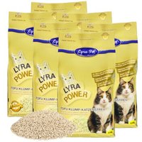 Lyra Pet Tofu Katzenstreu 15 kg