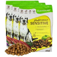 Lyra Pet Lecker.Pet Paula's Adult Sensitive Ente & Kartoffeln Hundefutter Trockenfutter Vollnahrung