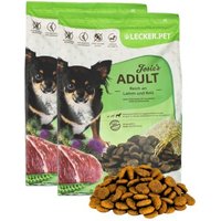 Lyra Pet Lecker.Pet Josie's Adult Lamm & Reis Hundefutter Trockenfutter Vollnahrung 8 kg
