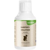 Lyra Pet Lecker.Pet Barfer's Solution 100 % Lachsöl für Hunde & Katzen 500 ml