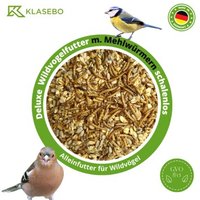 KLASEBO 20 kg Vogelfutter für Wildvögel Deluxe, Streufutte, Fettfutter, Wildvogelfutter