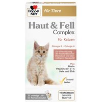 Doppelherz Haut & Fell Complex für Katzen 25x10 g