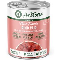 AniForte Nassfutter Rind Pur 6x400 g