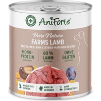 AniForte Nassfutter FarmsLamb Lamm 6x800 g