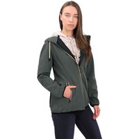 Knuffelwuff Damen Softshell Jacke Manhattan khaki 38 - EU