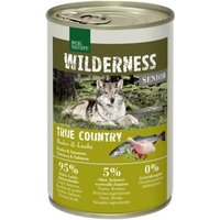 REAL NATURE WILDERNESS Nassfutter Hund, Senior, True Country, Huhn und Lachs 6x400 g