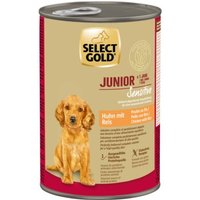 SELECT GOLD Sensitive Junior Huhn und Reis 12x400 g