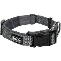 AniOne Halsband Reflective Comfort grau XL