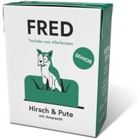 Fred & Felia FRED 10x390g SENIOR Hirsch & Pute