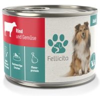 Fellicita Rind & Gemüse 6x 200g