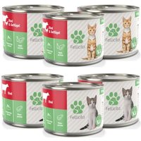 Fellicita Mixpaket Nr. 7 für Kitten 6x 200g