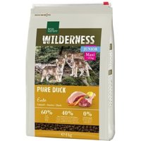 REAL NATURE WILDERNESS Trockenfutter Hund, Junior, Maxi, Pure Duck 4 kg